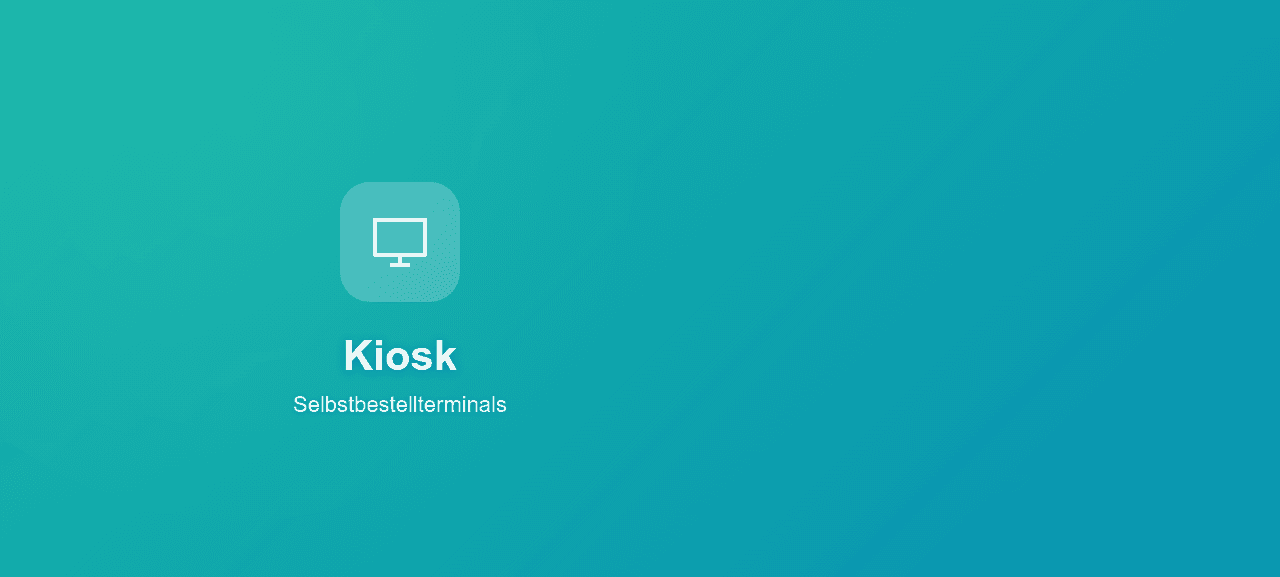 GastroManager Kiosk — Self-Order Terminal für eigenständige Bestellungen