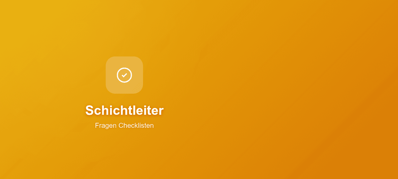 GastroManager Schichtleiter — Checklisten, Aufgaben und Schichtübergaben verwalten